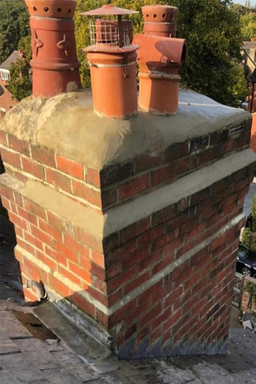 Chimney repointed.