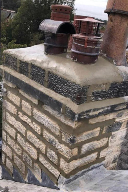 Chimney repointed.